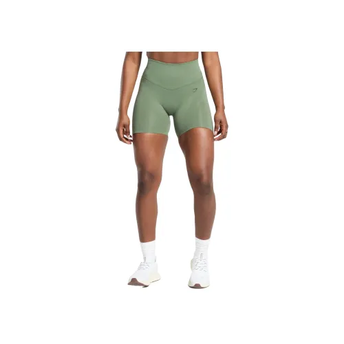GYMSHARK Йога Шорты Женские Зеленые
