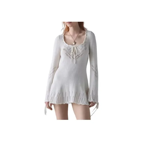 Urban Outfitter SS25 Длинное Платье с Длинными Рукавами Женское
