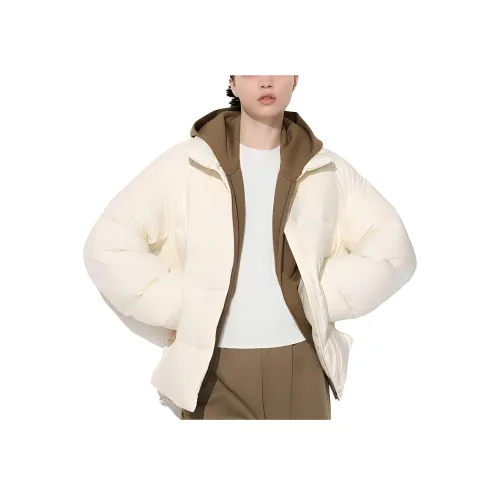 UNIQLO Пуховик Женский Айвори