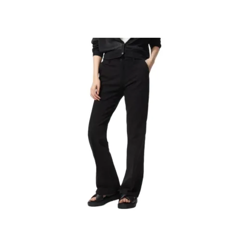 UNIQLO Черные Женские Джинсы