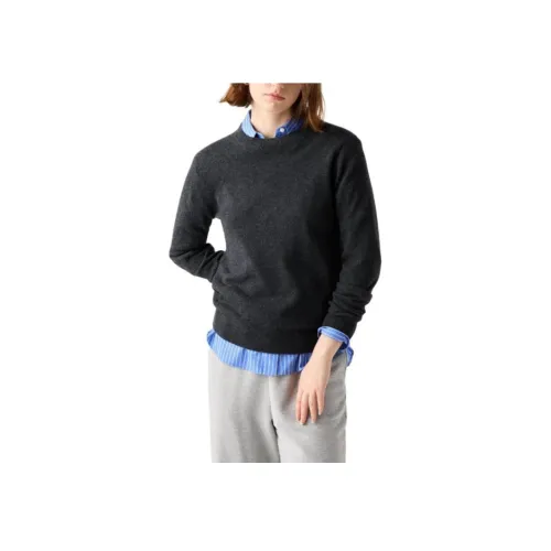 UNIQLO Кашемир Свитер Женский Дымчатый Облачный Серый