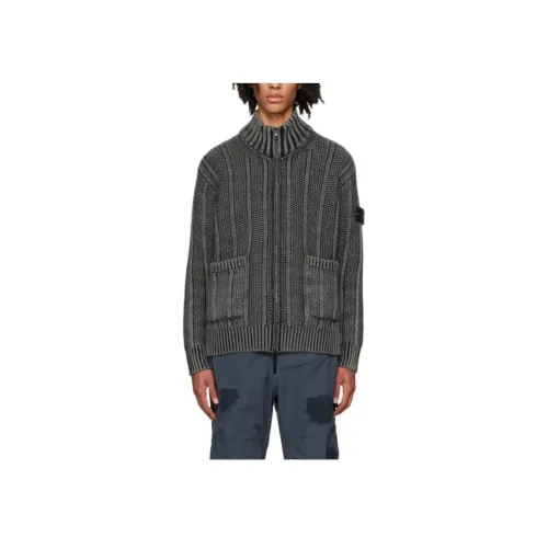 Stone Island Черный Мужской Трикотаж