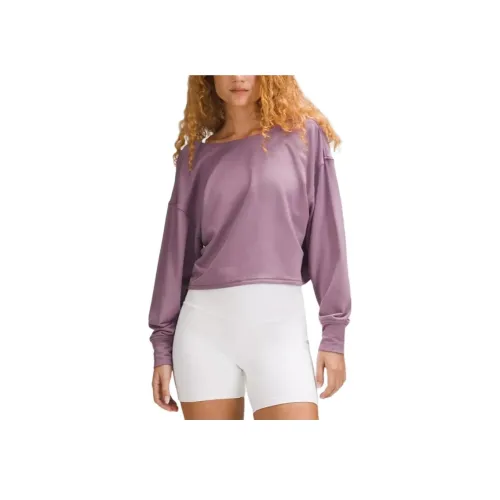 lululemon Передняя часть к Спине Скрученный узел Толстовка Женские