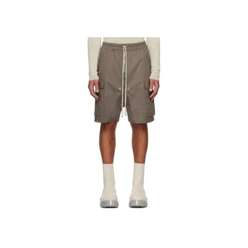 Rick Owens RO Повседневные шорты Мужские Серые