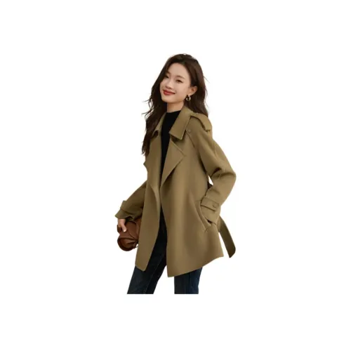 Mo Han Yi Mei Куртка Женская Холодный КАМЕЛ