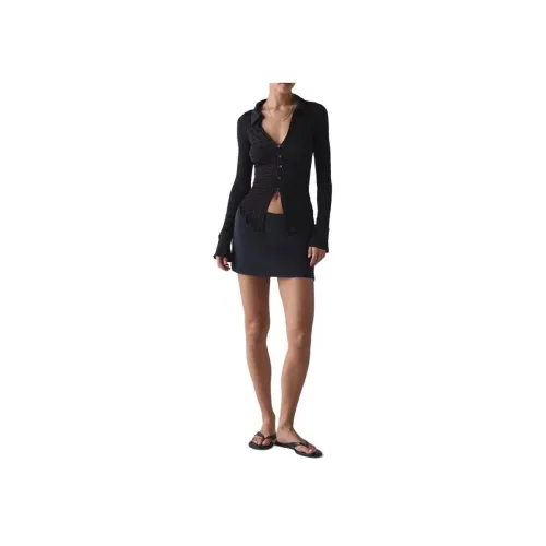 Urban Outfitter Черные Женские Рубашки
