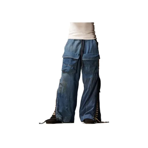 GREG LAUREN Blue Men's Jeans  
GREG LAUREN Синий Мужской Джинсы