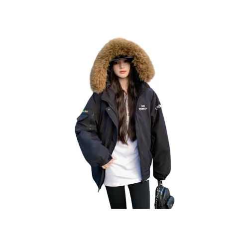 EIDOLON GRAIN Хлопковый пуховик женский