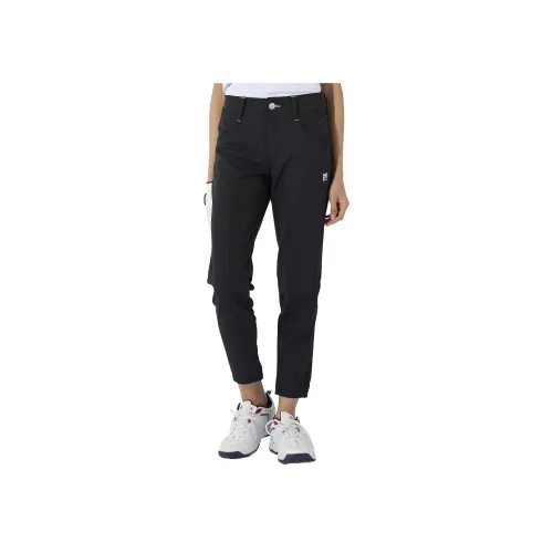 FILA Golf Series Черные Женские Спортивные Шорты