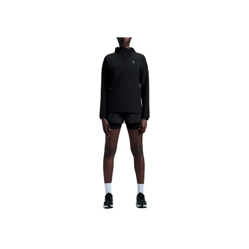 On Pace Hoodie Sweatshirt Women's Black