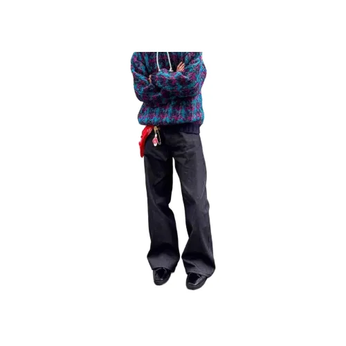 PANDA ADEVIL Черный Синий Унисекс Джинсы