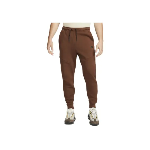 Nike Коричневые Мужские Повседневные Штаны