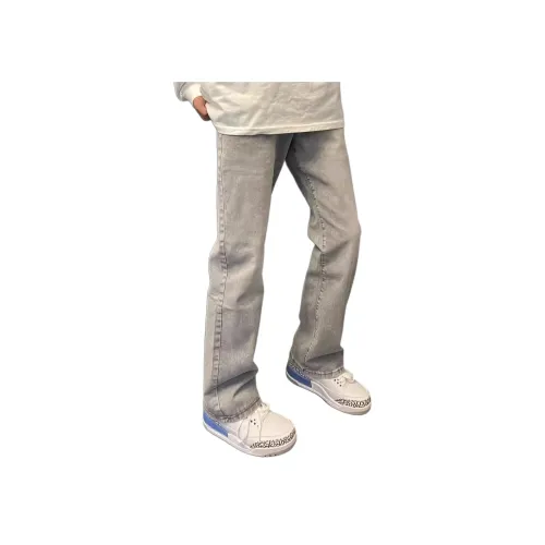 CORNILOT Дымчато-серый Унисекс Джинсы