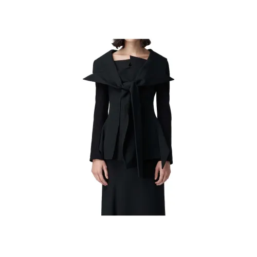 Yohji Yamamoto Черные Женские Куртки