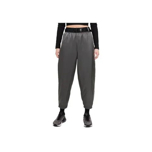 NIKE Черные Женские Вязаные Тренировочные Брюки