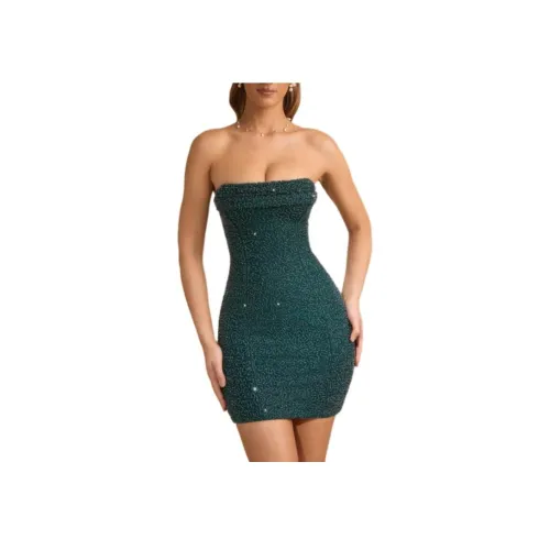 OH POLLY Basel Без рукавов Платье Женское Изумрудно-зеленый Изумрудно-зеленый