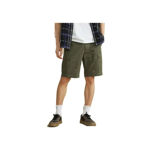 Dickies Повседневные шорты Мужские Армейский зеленый