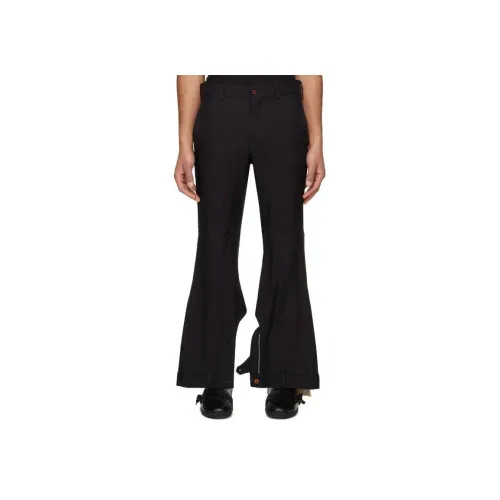 CDG Collaboration Черные Мужские Повседневные Брюки