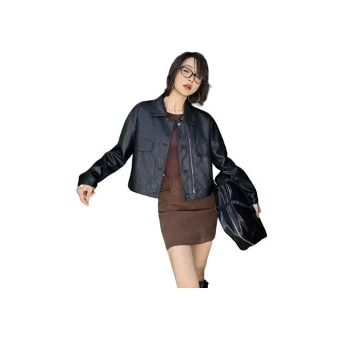 MEXICAN Кожа Куртка Куртка Женская