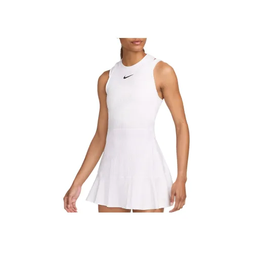 NIKE Dri Fit Белые Женские Платья без рукавов