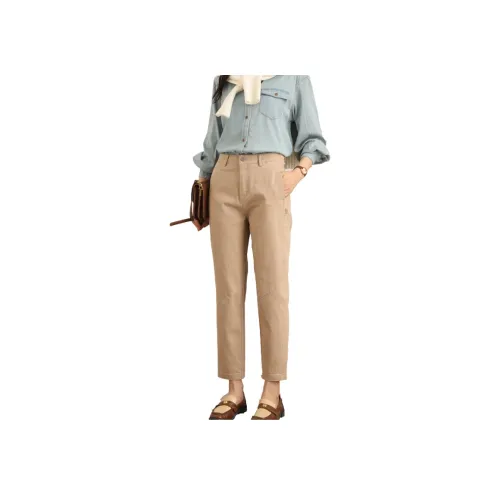 HIPPIEMISS Повседневные брюки женские хаки