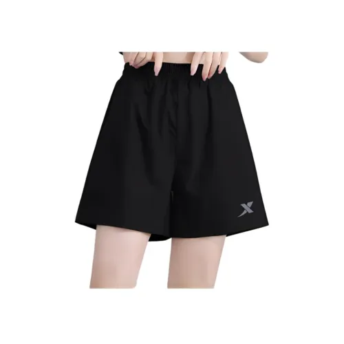 XTEP Черные Женские Спортивные Шорты