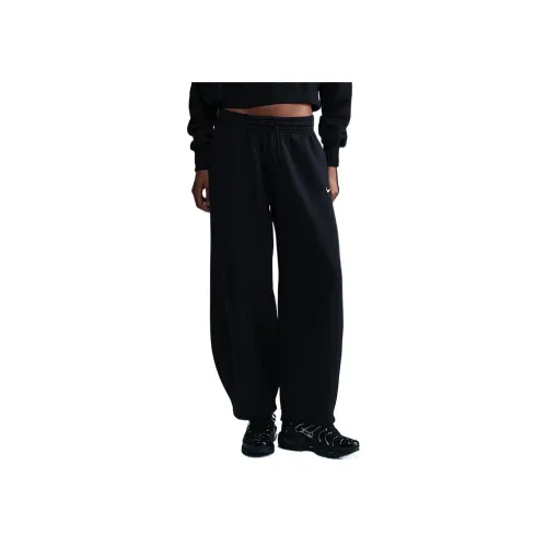 nike Sportswear Phoenix Fleece FW AW24 Повседневные брюки Женские Черный