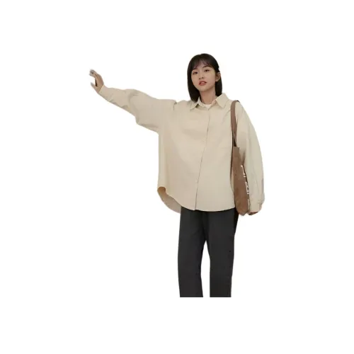 MCGB Экрю Женские Рубашки