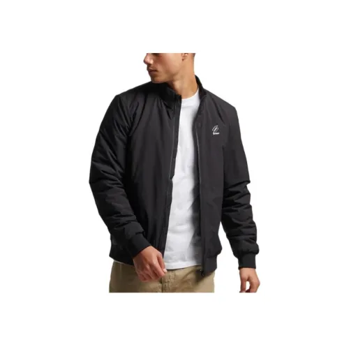 SUPERDRY Мужские черные куртки