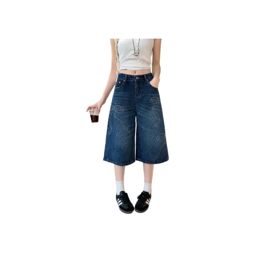 MINETTE Синий Женские Джинсовые Шорты