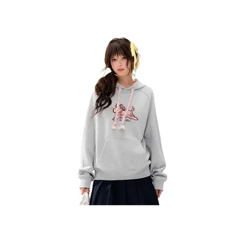 Guuka Hero Фотиния Серый Женский Свитшот
