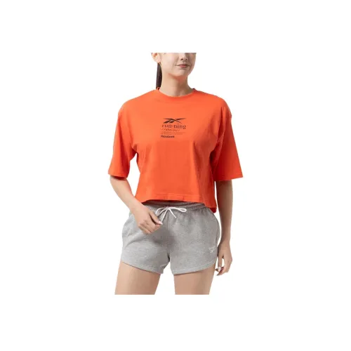 Reebok Женские футболки с коротким рукавом "Апельсин"