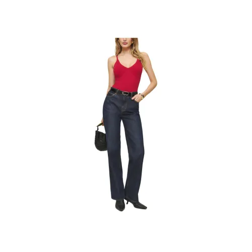 REFORMATION Peony Ribbed Sweater Tank Top Women's