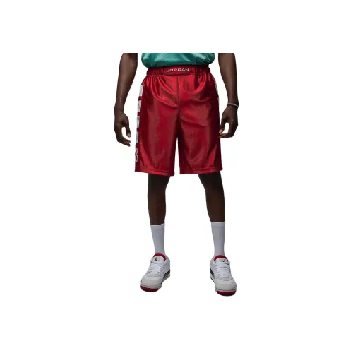 JORDAN Apparel Red Men's Casual Shorts JORDAN Apparel Красные Мужские Повседневные Шорты