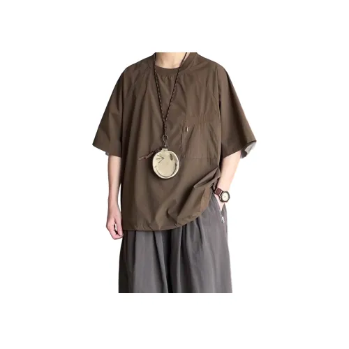 GANGZAI Короткий рукав T-рубашки унисекс