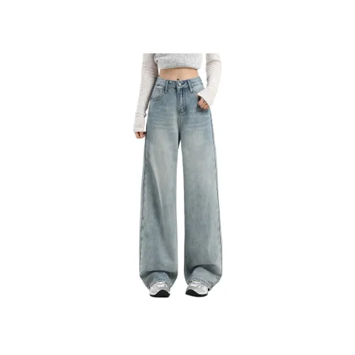 SEVEN FOR ALL MANKIND Светло-синие женские джинсы