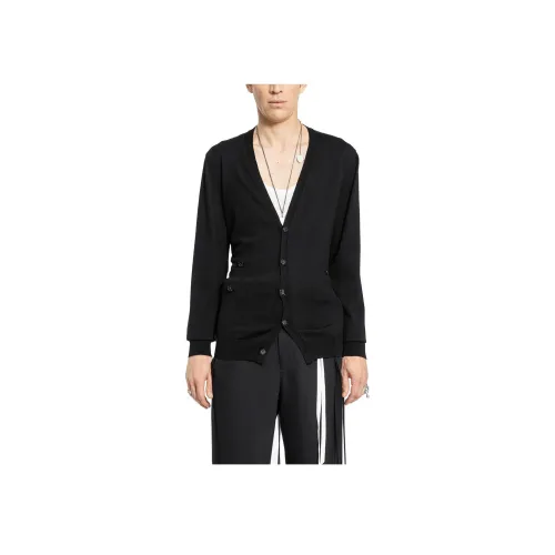 Ann Demeulemeester Черный Мужской Трикотаж