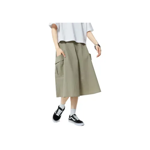 Dickies Песочный/CH1 Женские Повседневные Короткие Юбки