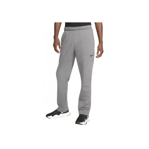 Nike Carbon Gray Men's Knitted Training Pants Nike Угольно-серый Мужские Вязаные Тренировочные Штаны