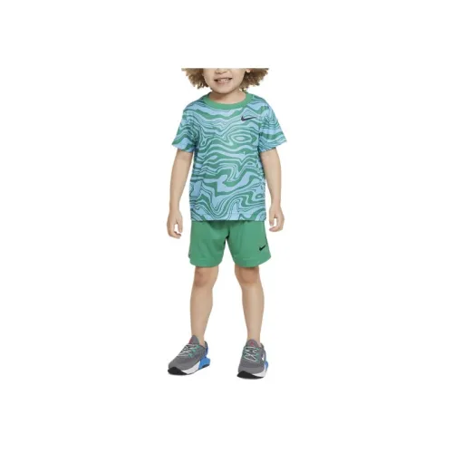 nike Kids Комплекты Sportswear Краска Ваше Будущее Dri FIT Стадионный зеленый Infant And Toddler