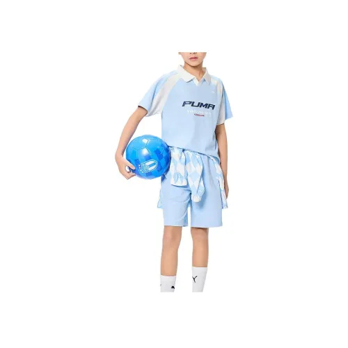 PUMA Повседневная спортивная одежда Sportstyle Series Ледяной синий 80901 Детский