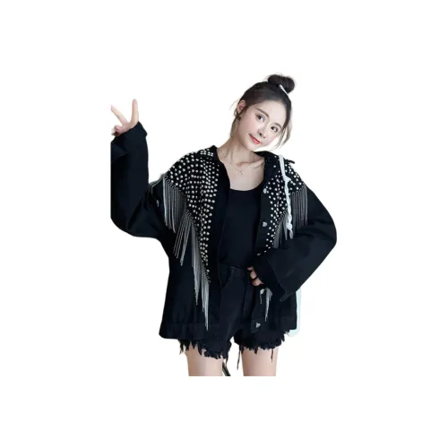 Mu Qingqing Denim Jacket Women's