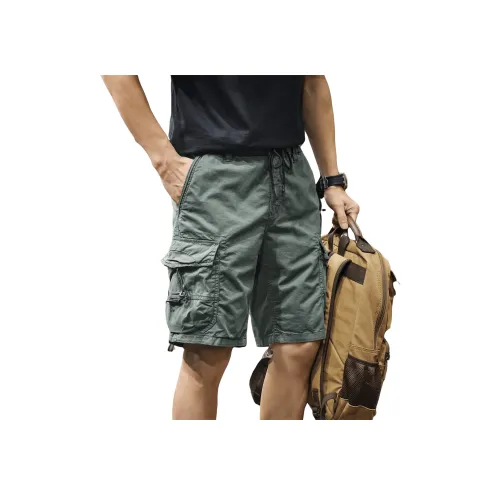 LUJIEBANG Армейские зеленые мужские карго шорты