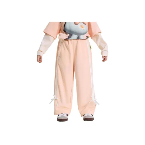 Woobaby Брюки для детей 3-7 лет персиково-розовый
