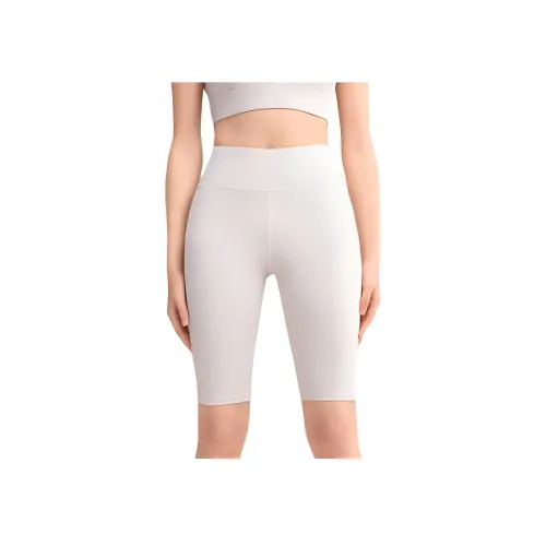 361° Йога Шорты Женские Серый Бежевый