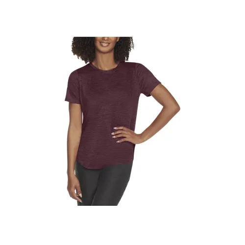 Skechers GO DRI SWIFT Стандартная T-рубашка Женская Бордовый Красный