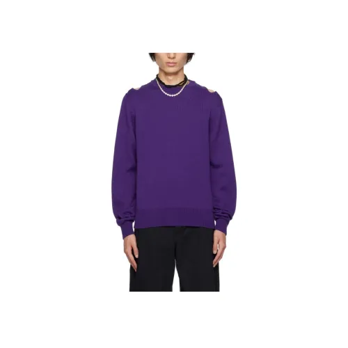 JIL SANDER Фиолетовые Мужские Свитера