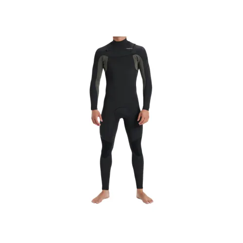 Quiksilver Черный Мужской Гидрокостюм для Дайвинга
