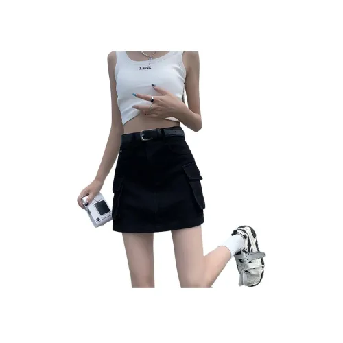 YINLEI Карго Юбки Короткие Женские