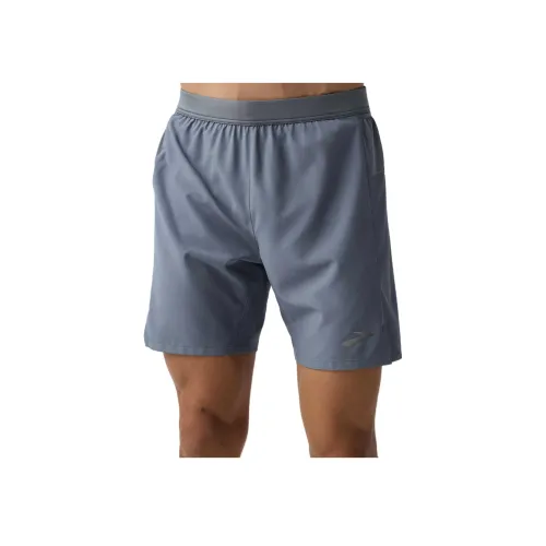 Шорты Brooks синие мужские повседневные